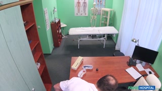 Voyeur Fun with Short-Haired Hottie and Doctor - free porn on GEEZ.TUBE
