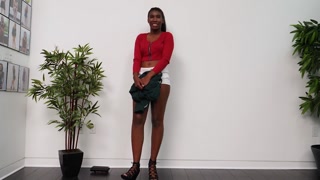 Young Ebony Missy Gets Fucked in Casting - free porn on GEEZ.TUBE