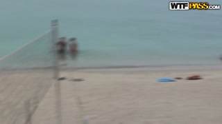 Blonde Russian Victoria Tiffani Fucks on a Thai Beach - pornô grátis no GEEZ.TUBE
