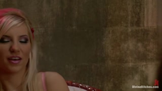 BDSM Slave Play: Ashley Fires Strap-On Fucks David Chase - หนังโป๊ฟรีที่ GEEZ.TUBE