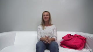 Watch Hot Czech Blonde Lenka in Racy Casting on GEEZ.TUBE - the best videos