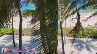 Amateur MILF Claudia Marie Big Tits Beach Sex - Outdoor Fun - porn percuma di GEEZ.TUBE
