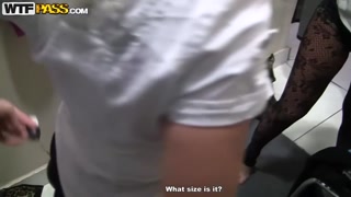 Public Toilet Threesome with Edik, Eric & Hot Blonde Pamela - porn percuma di GEEZ.TUBE