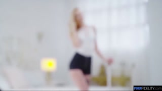 POV Fuck with a Blonde MILF & Stockings - porn percuma di GEEZ.TUBE