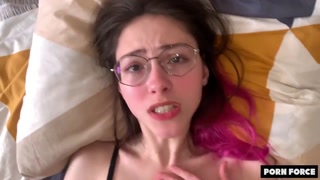 Amateur Pair Fucks Hardcore - Brunette Gets Cum on Face! - porn gratis di GEEZ.TUBE
