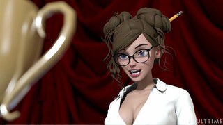 Brunette Babe Fucked Hard in Public Speaking Scene - 在GEEZ.TUBE上的免费色情内容